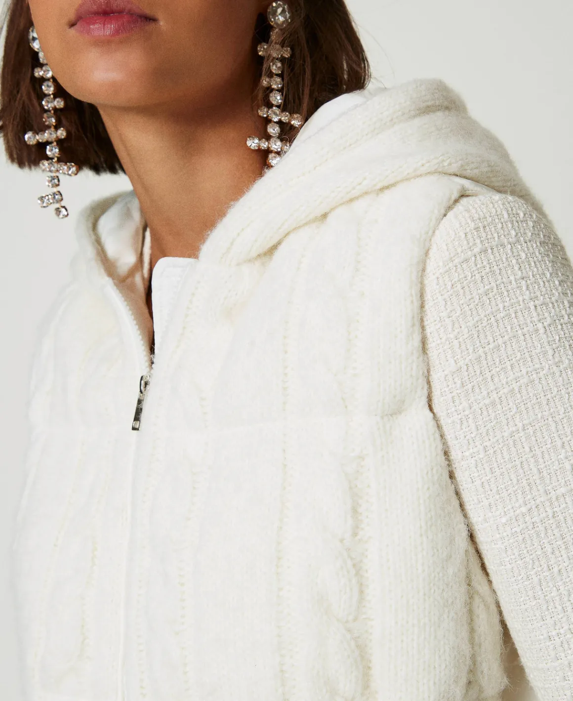 TWINSET Milano Gilet Imbottito Con Trecce | Giacche E Piumini