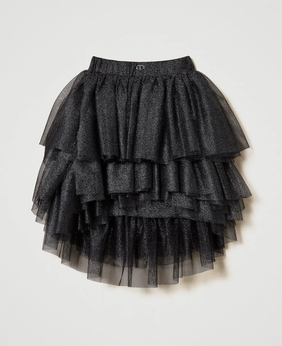 TWINSET Milano Gonna A Balze In Tulle Lurex | Gonne