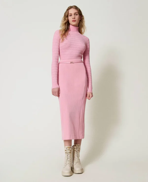 TWINSET Milano Gonna In Tessuto Scuba Jacquard | Gonne