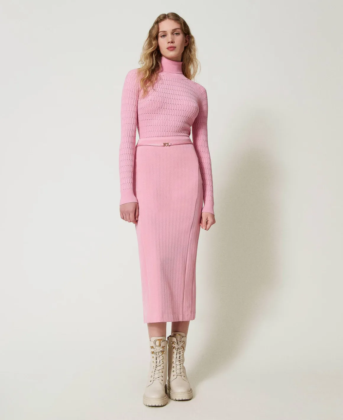 TWINSET Milano Gonna In Tessuto Scuba Jacquard | Gonne