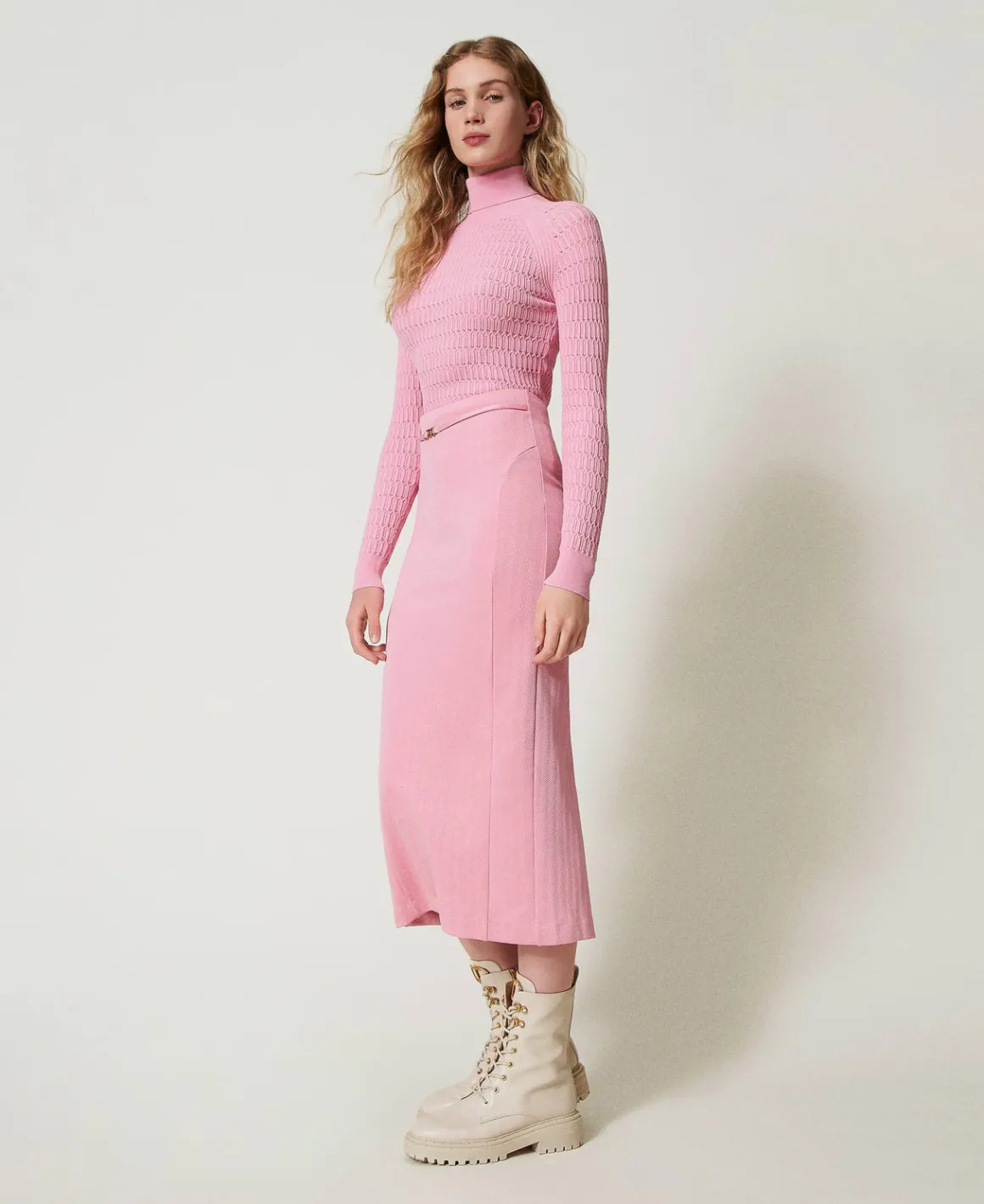TWINSET Milano Gonna In Tessuto Scuba Jacquard | Gonne