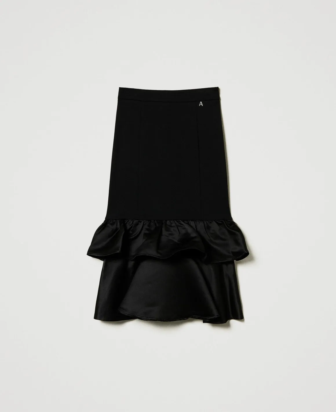TWINSET Milano Gonna Longuette Con Balze In Raso | Gonne