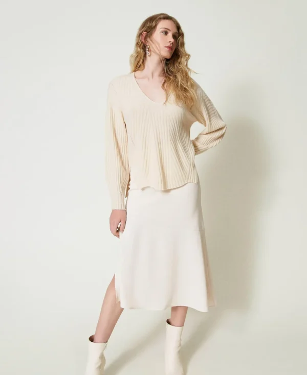 TWINSET Milano Gonna Longuette Con Catena Oval T | Gonne