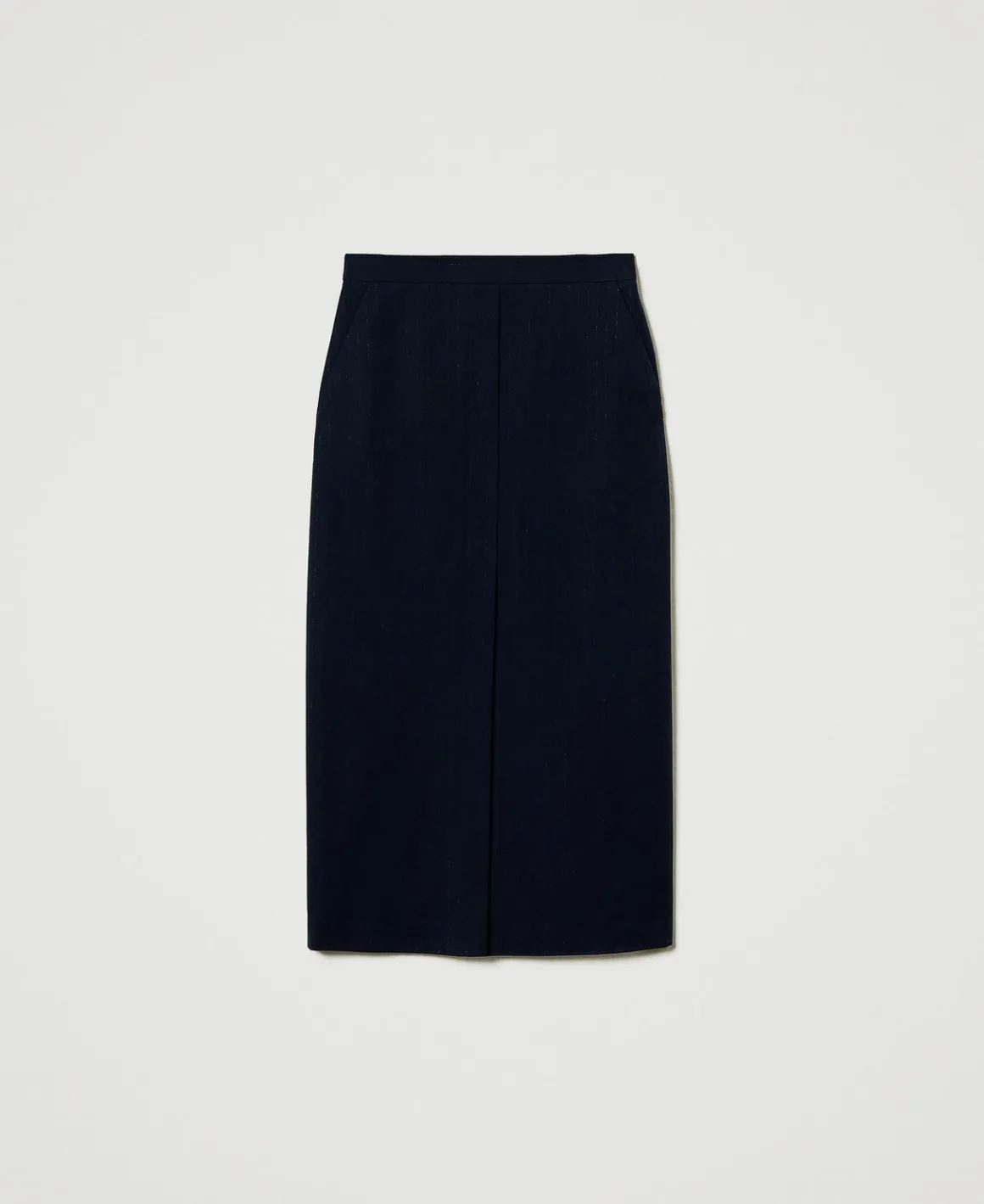 TWINSET Milano Gonna Longuette Gessata Lurex | Gonne
