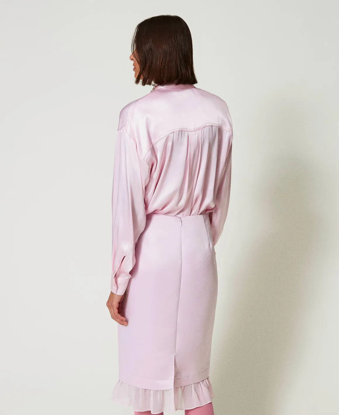 TWINSET Milano Gonna Longuette In Duchesse | Gonne