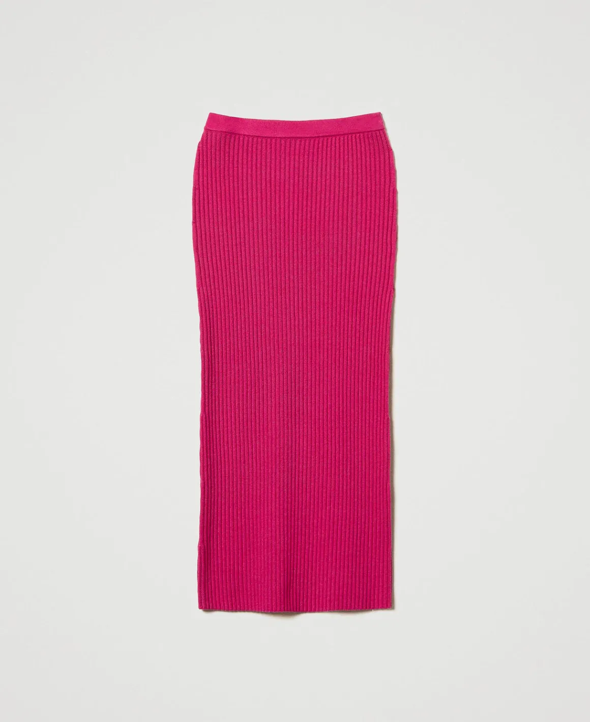 TWINSET Milano Gonna Longuette In Maglia A Coste | Gonne