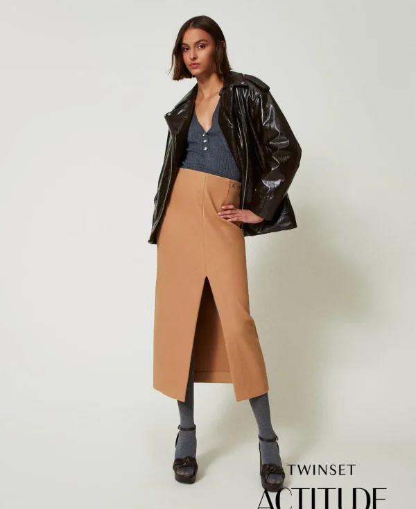 TWINSET Milano Gonna Longuette In Panno | Gonne