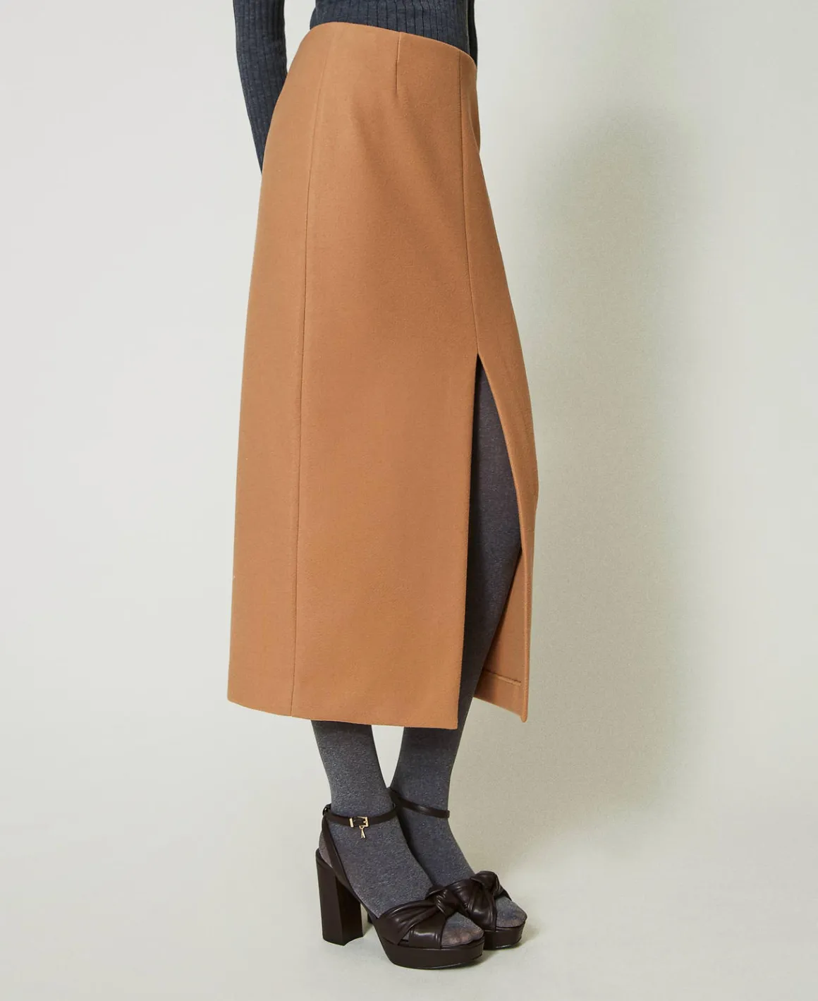 TWINSET Milano Gonna Longuette In Panno | Gonne