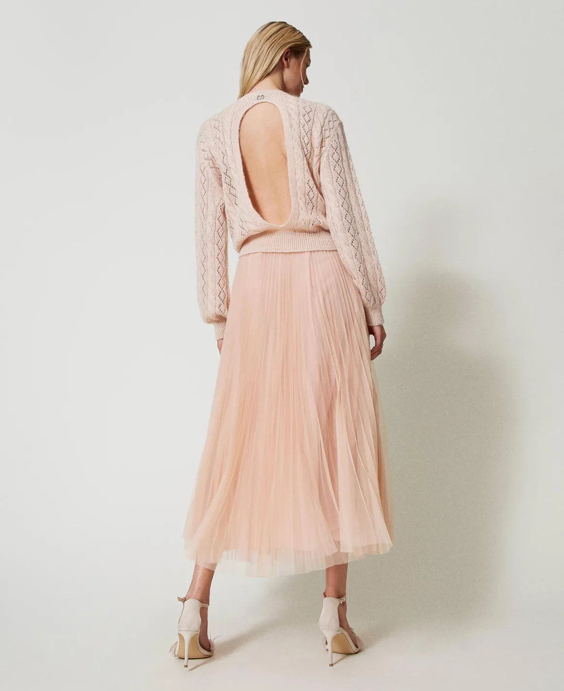 TWINSET Milano Gonna Lunga In Tulle Plissé | Gonne