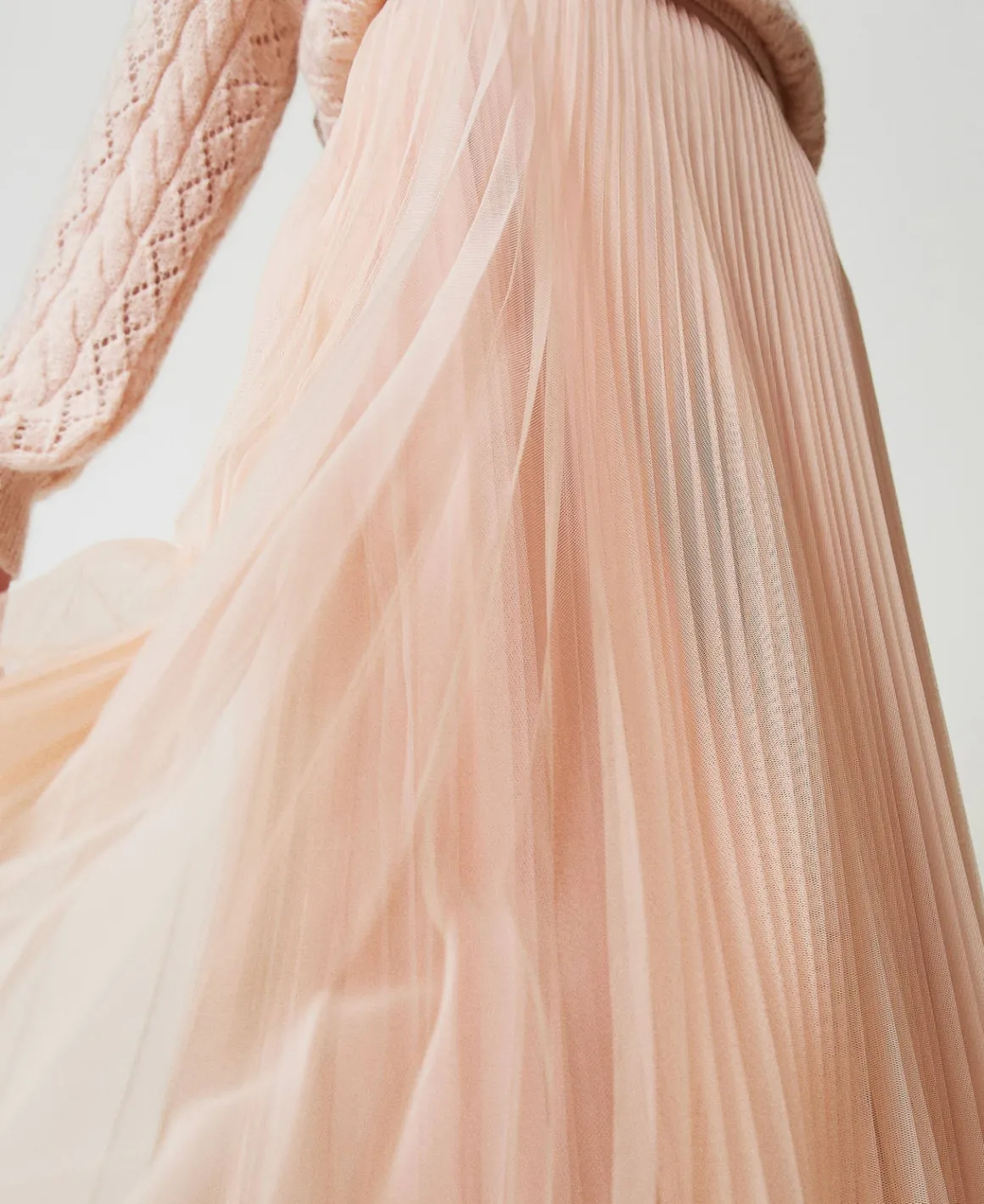 TWINSET Milano Gonna Lunga In Tulle Plissé | Gonne