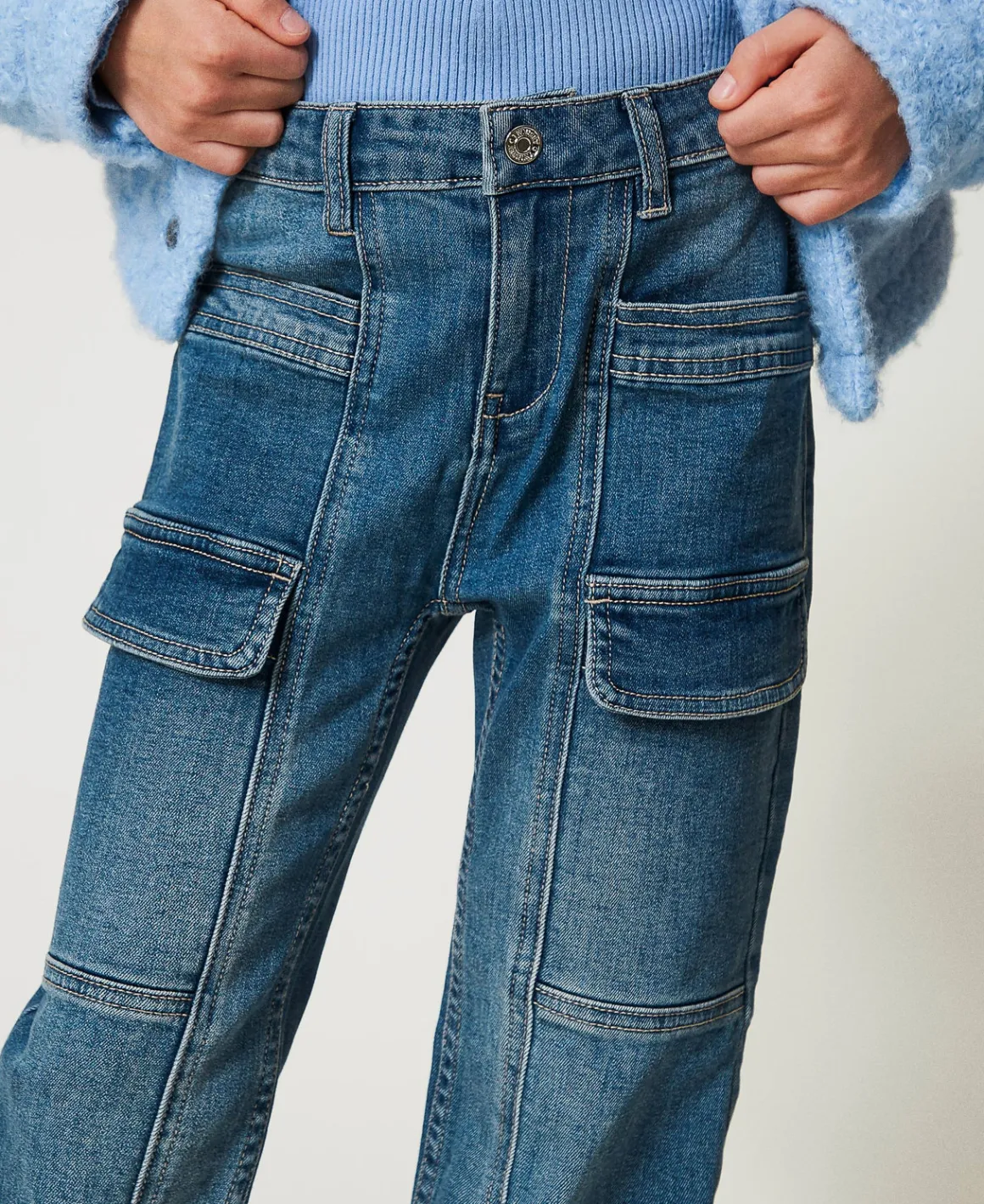 TWINSET Milano Jeans Cargo Con Tasche | Pantaloni E Jeans
