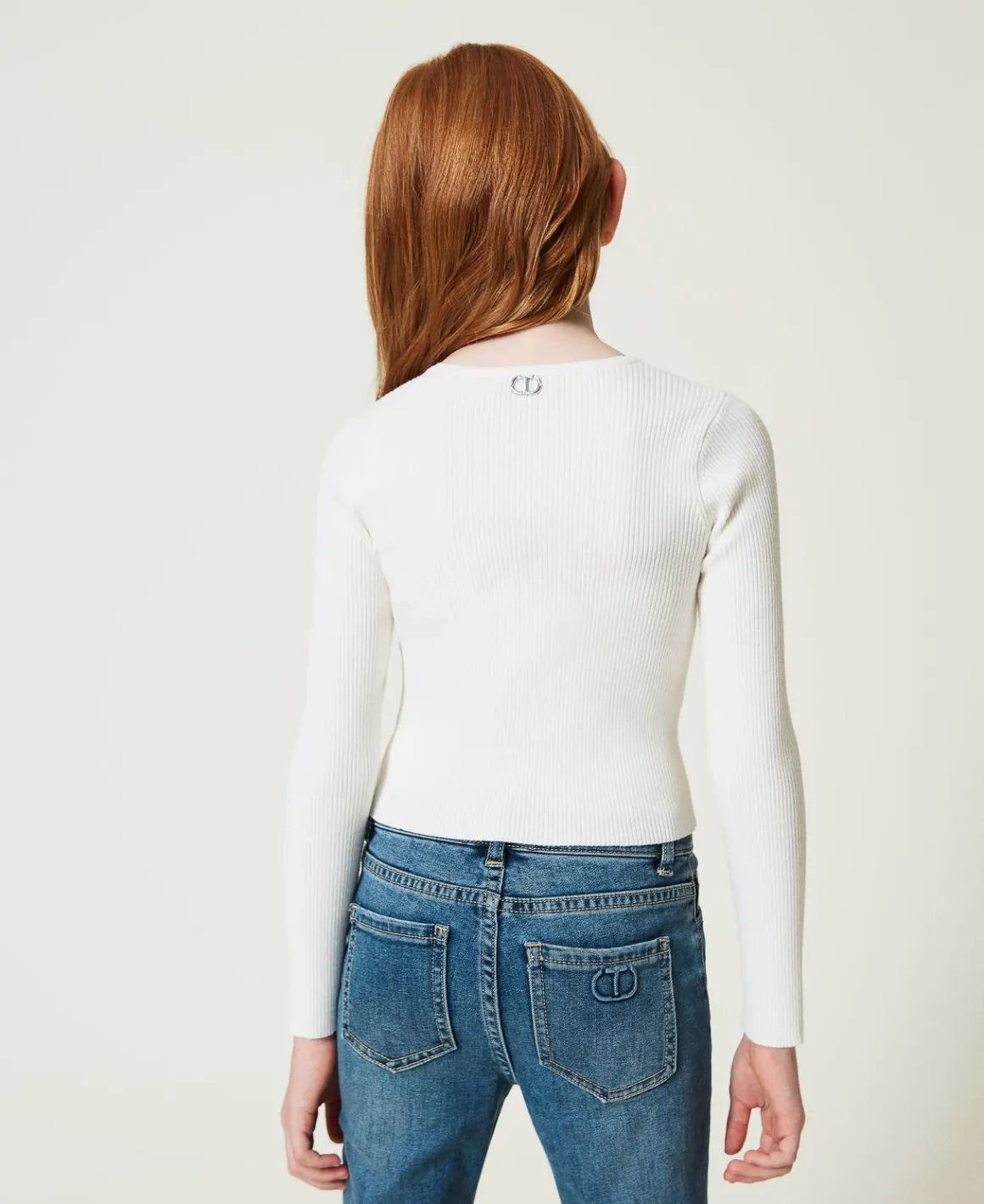 TWINSET Milano Maglia A Costine Con Intreccio | Maglie E Cardigan
