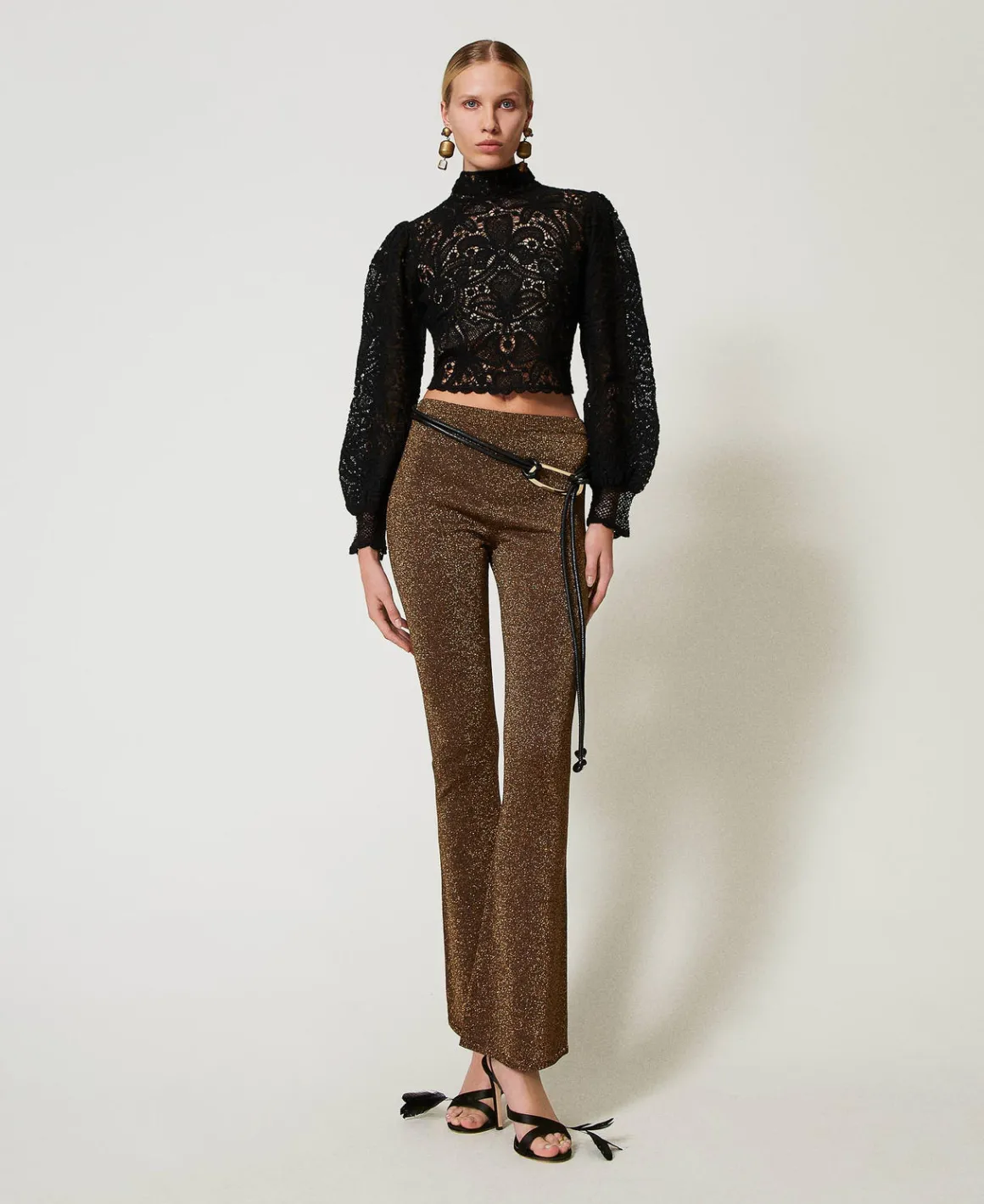 TWINSET Milano Maglia Boxy In Crochet A Fiori | Maglie E Cardigan