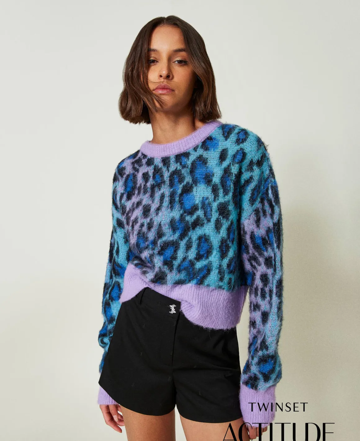 TWINSET Milano Maglia Boxy MYFO In Maglia Jacquard | Maglie E Cardigan