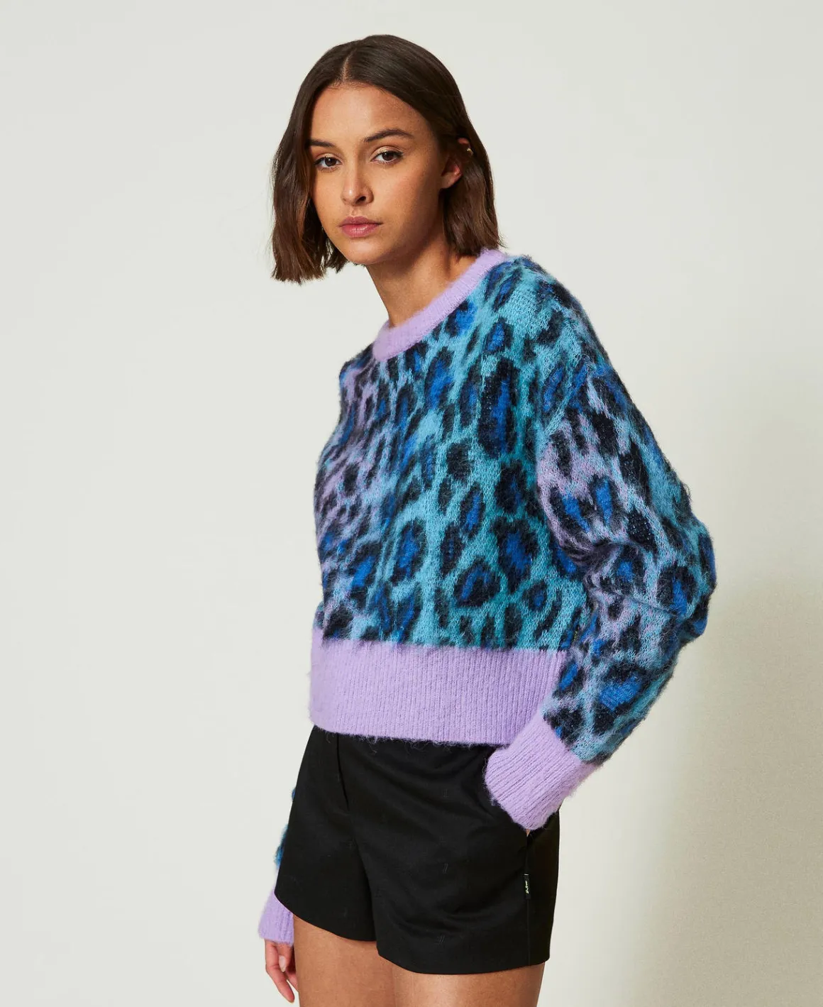 TWINSET Milano Maglia Boxy MYFO In Maglia Jacquard | Maglie E Cardigan