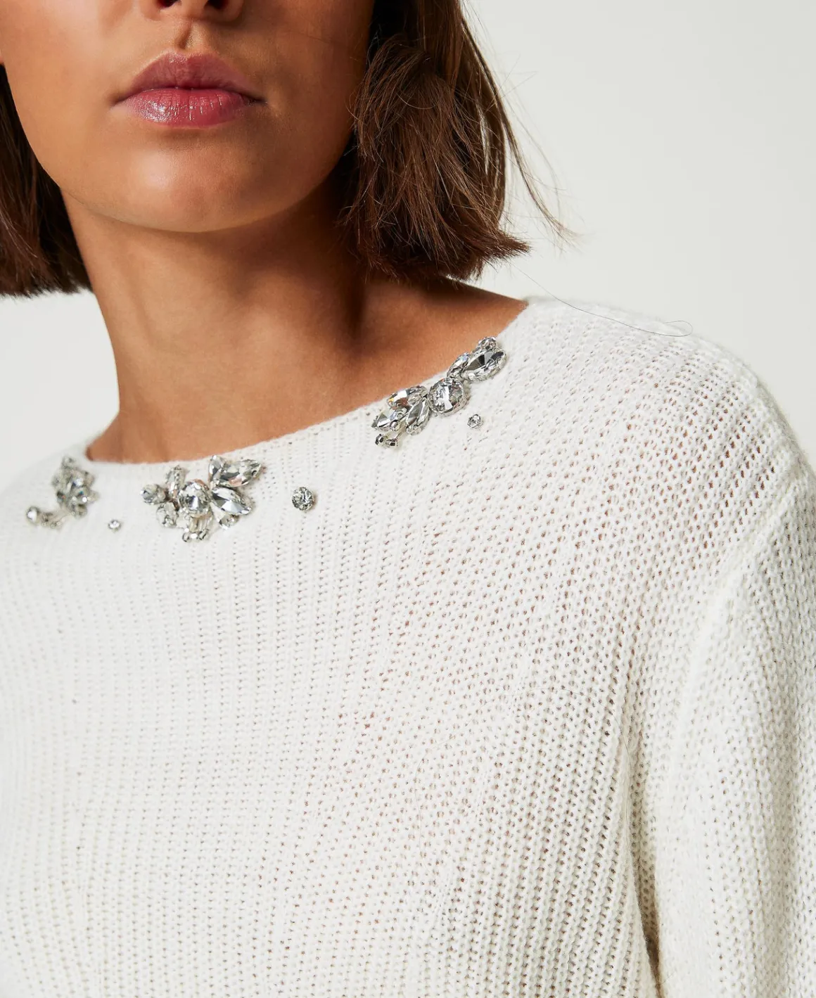 TWINSET Milano Maglia Con Ricami Fatti A Mano | Maglie E Cardigan