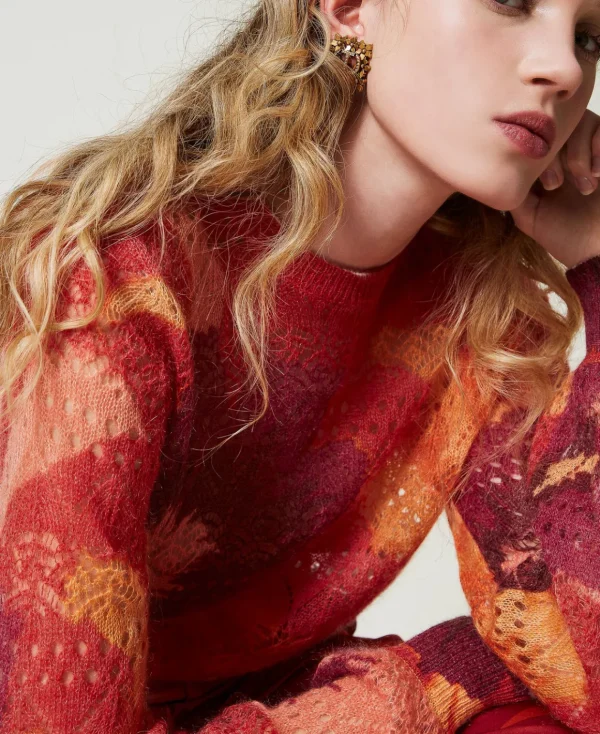 TWINSET Milano Maglia In Misto Lana E Mohair | Maglie E Cardigan