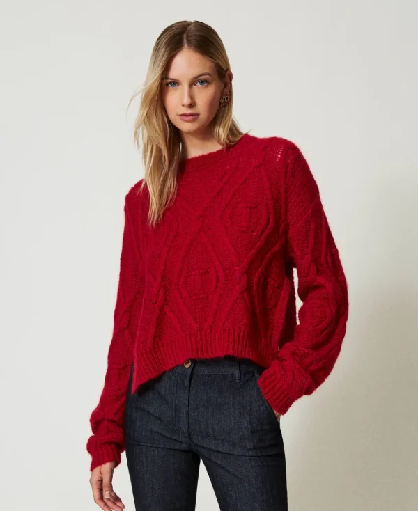 TWINSET Milano Maglia In Misto Mohair | Maglie E Cardigan