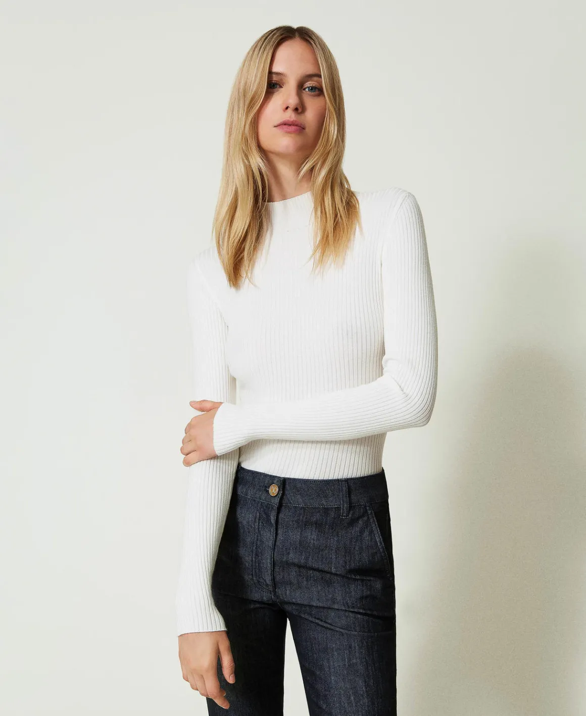 TWINSET Milano Maglia Lupetto A Costine | Maglie E Cardigan