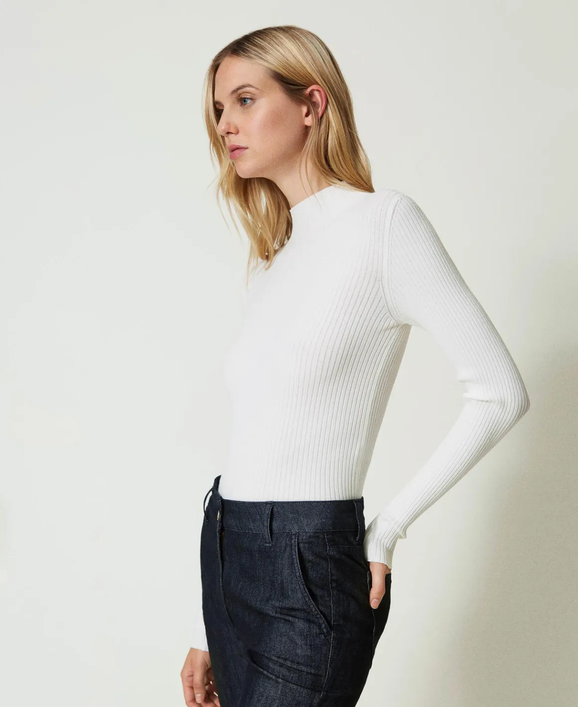 TWINSET Milano Maglia Lupetto A Costine | Maglie E Cardigan