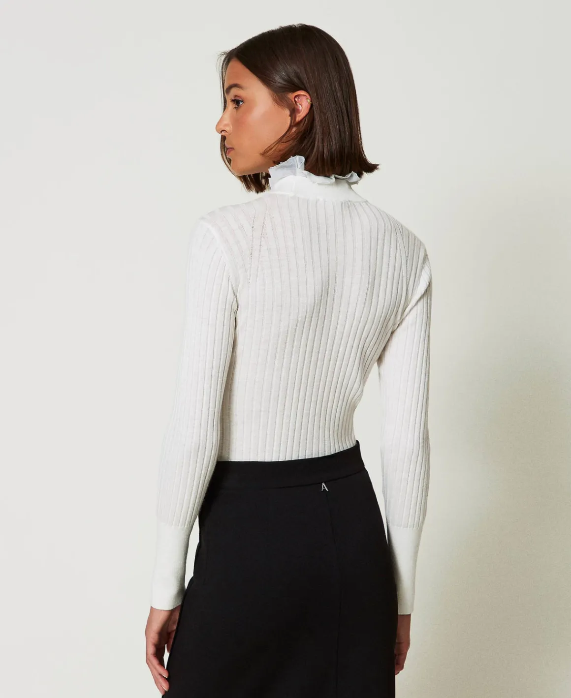 TWINSET Milano Maglia Lupetto Con Perline | Maglie E Cardigan