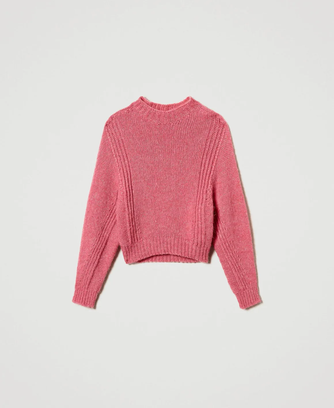 TWINSET Milano Maglia Lupetto In Misto Lana Seamless | Maglie E Cardigan