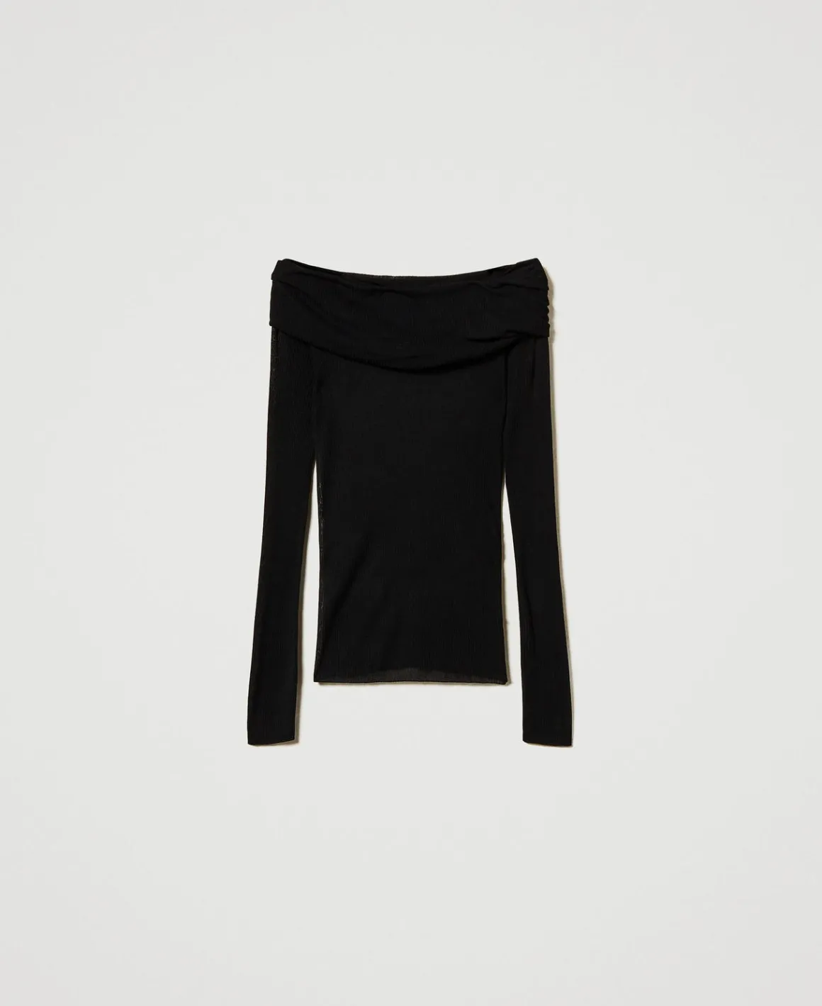 TWINSET Milano Maglia Off Shoulder In Viscosa | Maglie E Cardigan