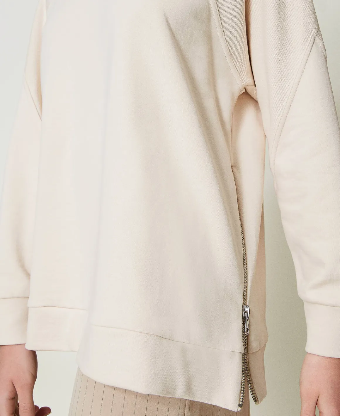 TWINSET Milano Maxi Felpa Con Logo | Felpe