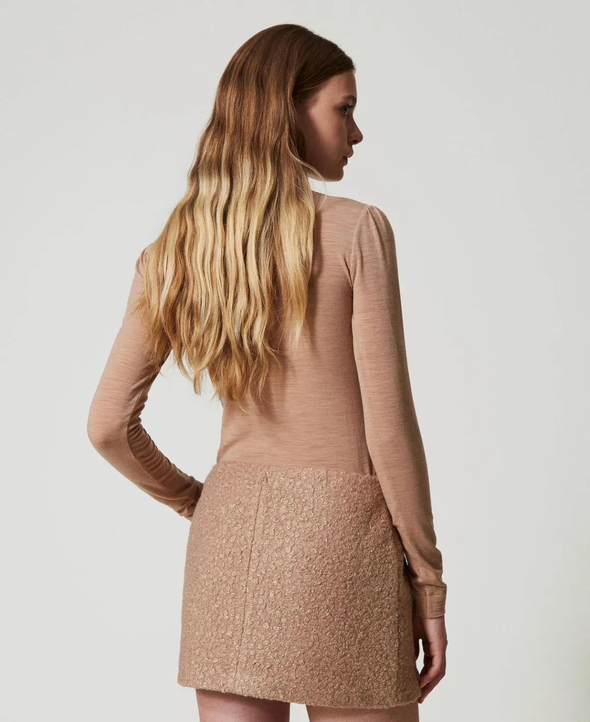 TWINSET Milano Minigonna In Panno Arricciato | Gonne