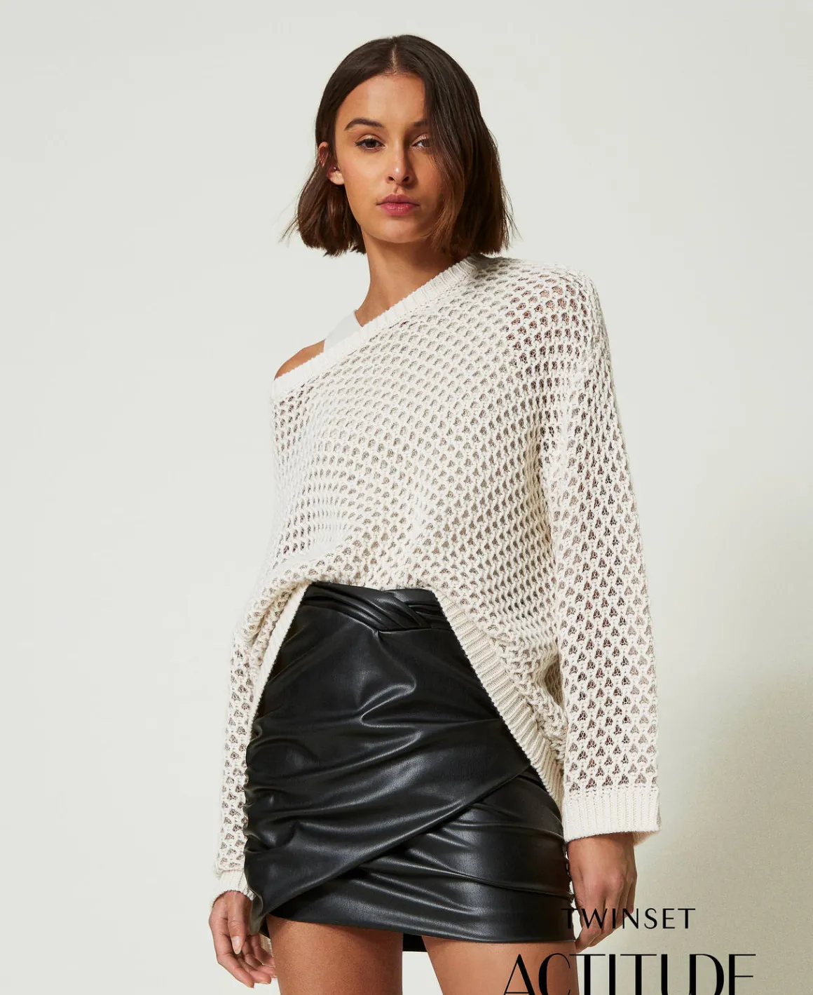 TWINSET Milano Minigonna MYFO Con Arricciatura | Gonne