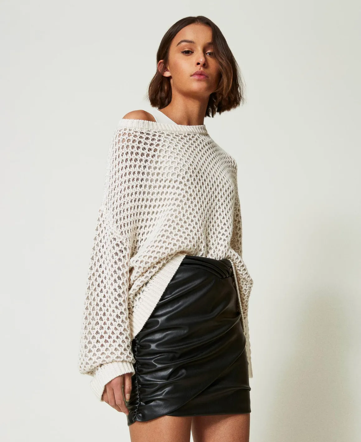 TWINSET Milano Minigonna MYFO Con Arricciatura | Gonne