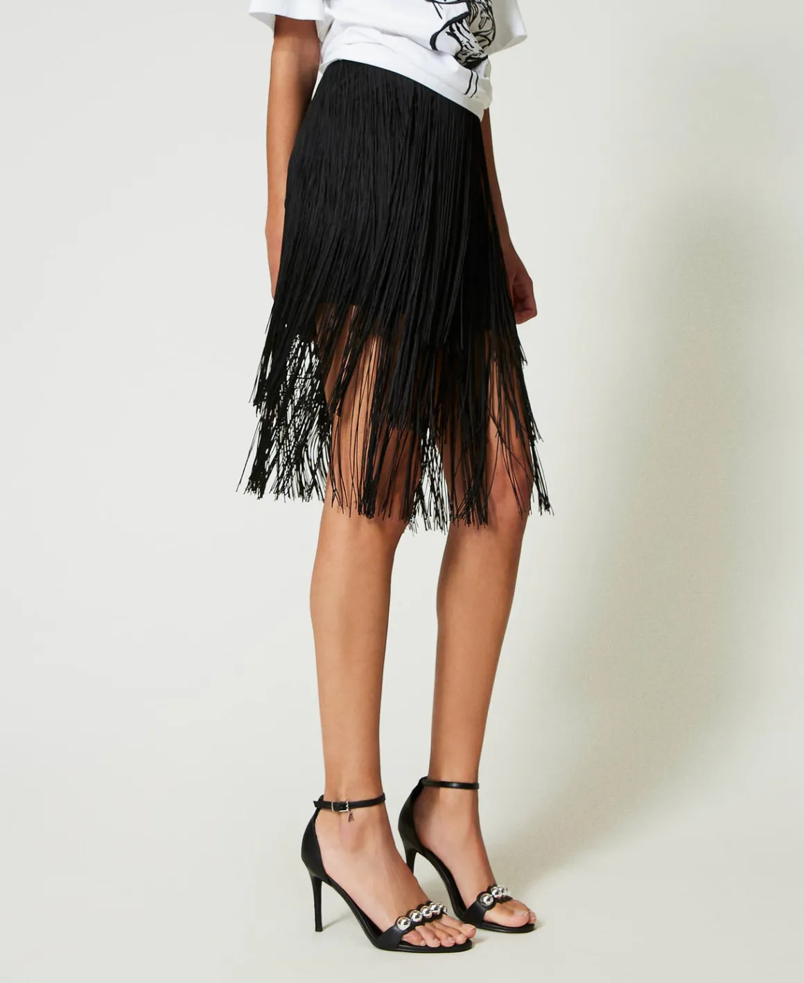 TWINSET Milano Minigonna MYFO Con Frange | Gonne