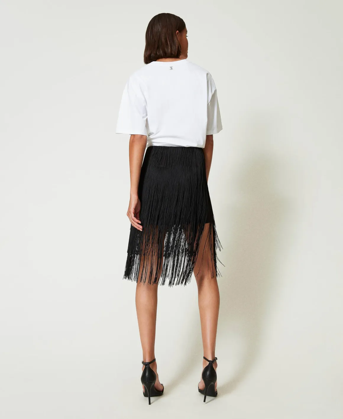 TWINSET Milano Minigonna MYFO Con Frange | Gonne
