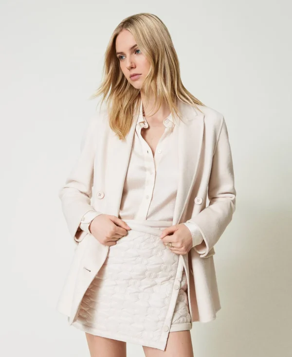 TWINSET Milano Minigonna Trapuntata Con Oval T | Gonne