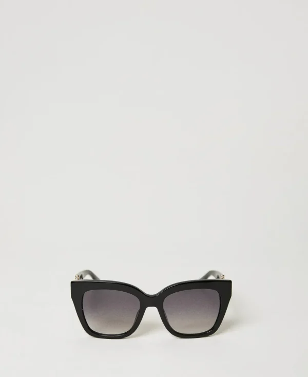 TWINSET Milano Occhiali Da Sole Cat-eye Con Morsetto | Occhiali Da Sole