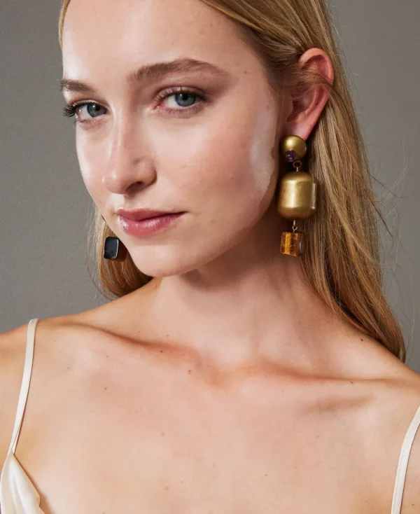 TWINSET Milano Orecchino Con Elementi In Metallo E Pietra | Bijoux