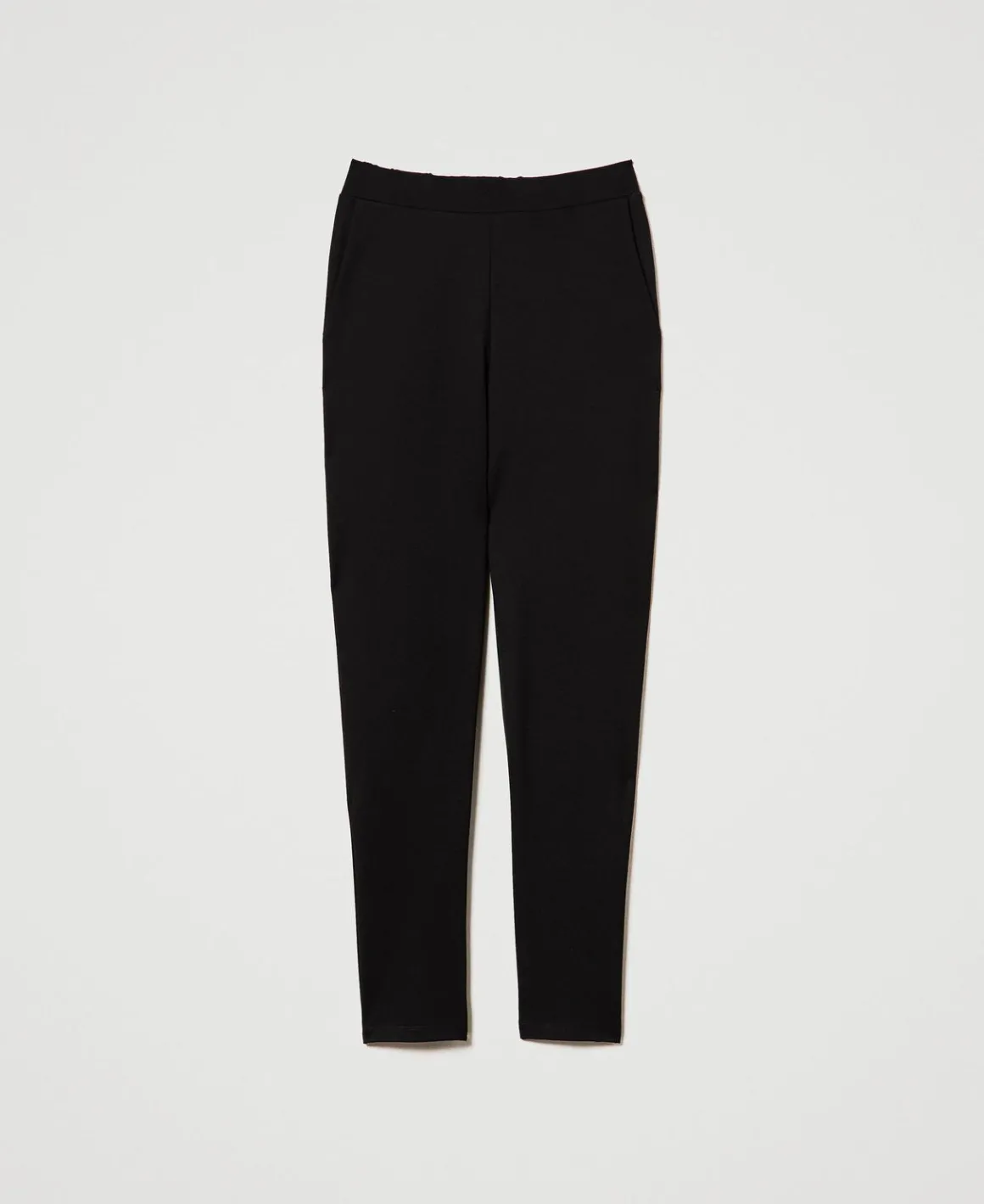 TWINSET Milano Pantaloni A Sigaretta Con Elastico | Pantaloni Dritti E A Sigaretta