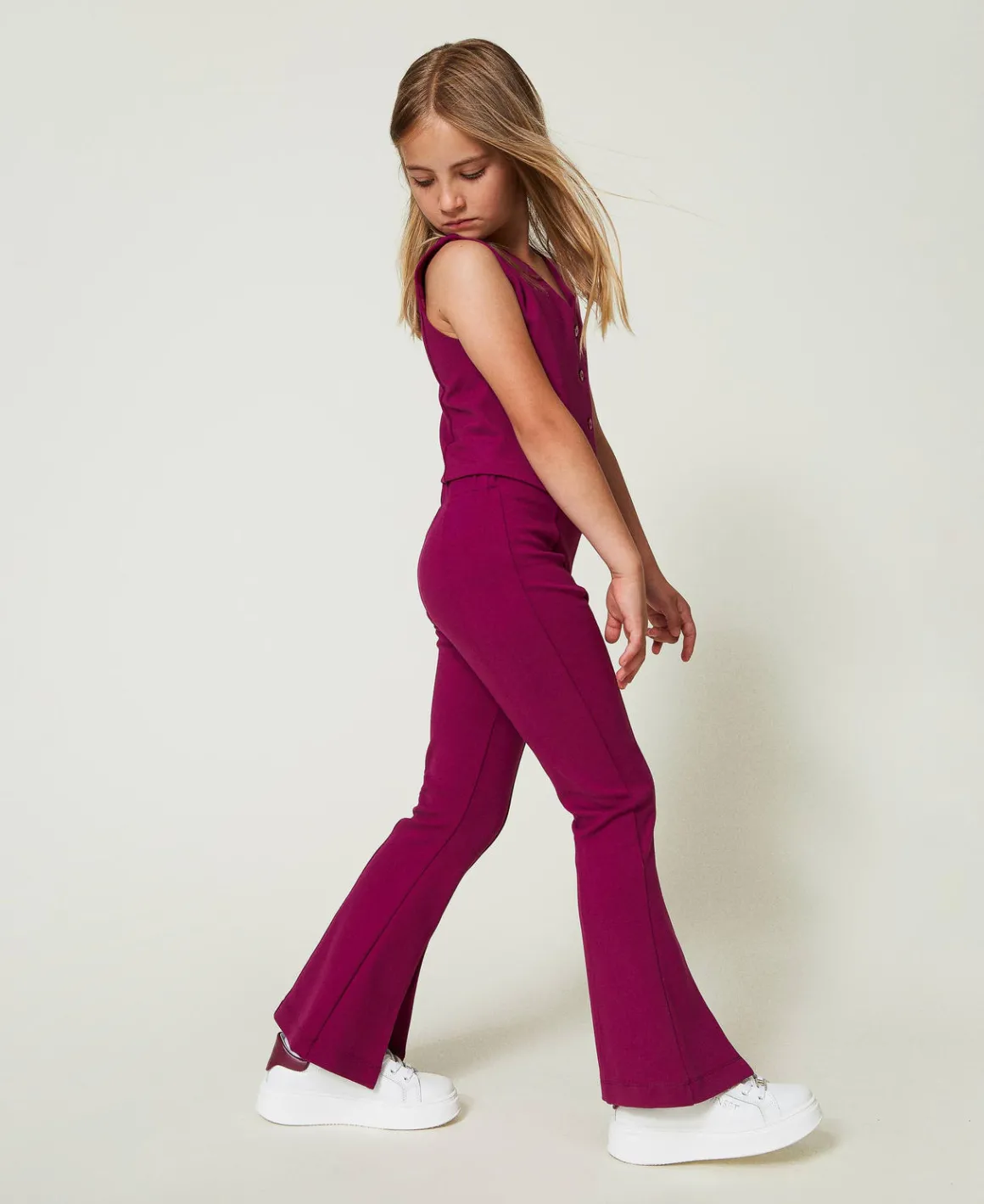 TWINSET Milano Pantaloni Flare Con Spacco | Pantaloni E Jeans