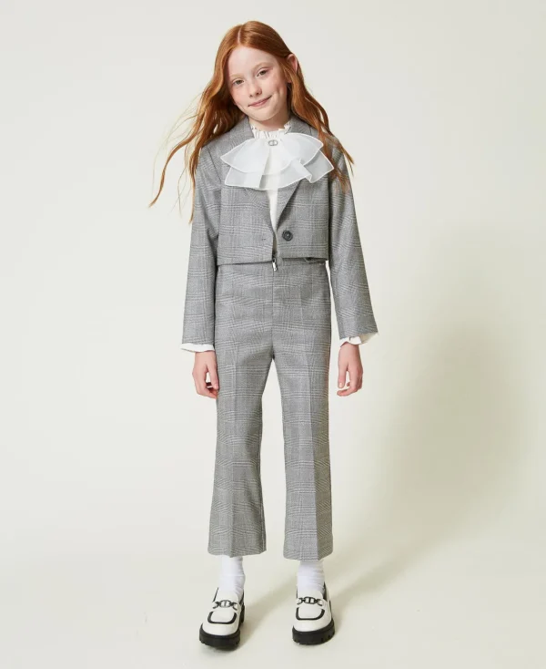 TWINSET Milano Pantaloni Flare In Principe Di Galles | Pantaloni E Jeans