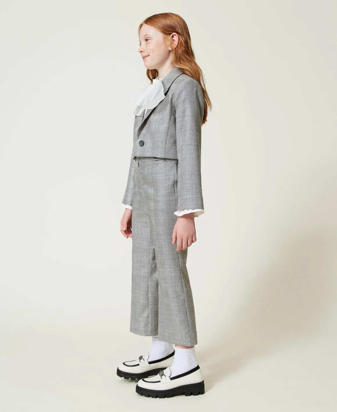 TWINSET Milano Pantaloni Flare In Principe Di Galles | Pantaloni E Jeans