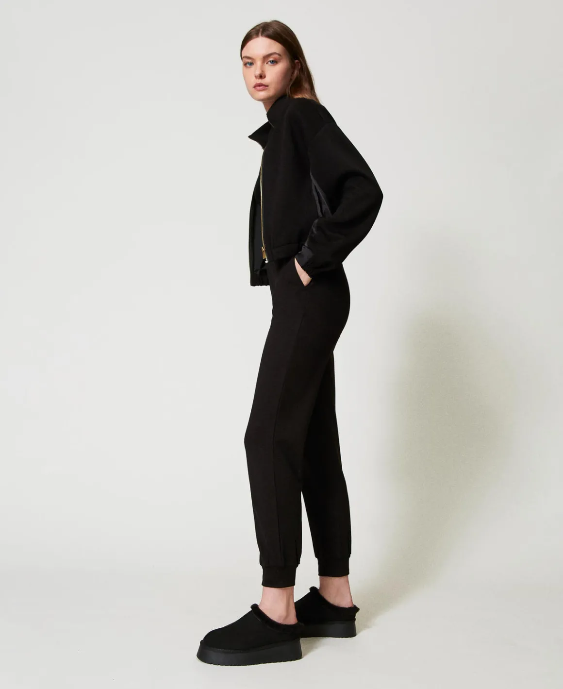 TWINSET Milano Pantaloni Joggers Con Tasche | Pantaloni Jogging