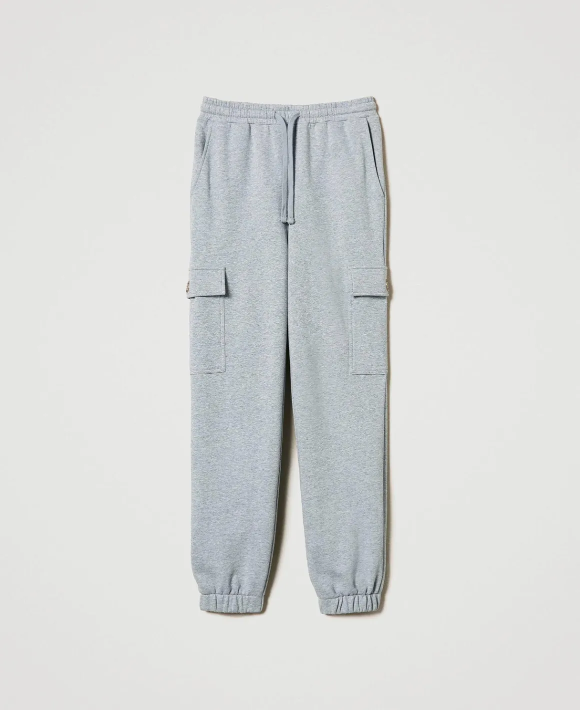 TWINSET Milano Pantaloni Joggers In Felpa Con Oval T | Pantaloni Cargo | Pantaloni Jogging