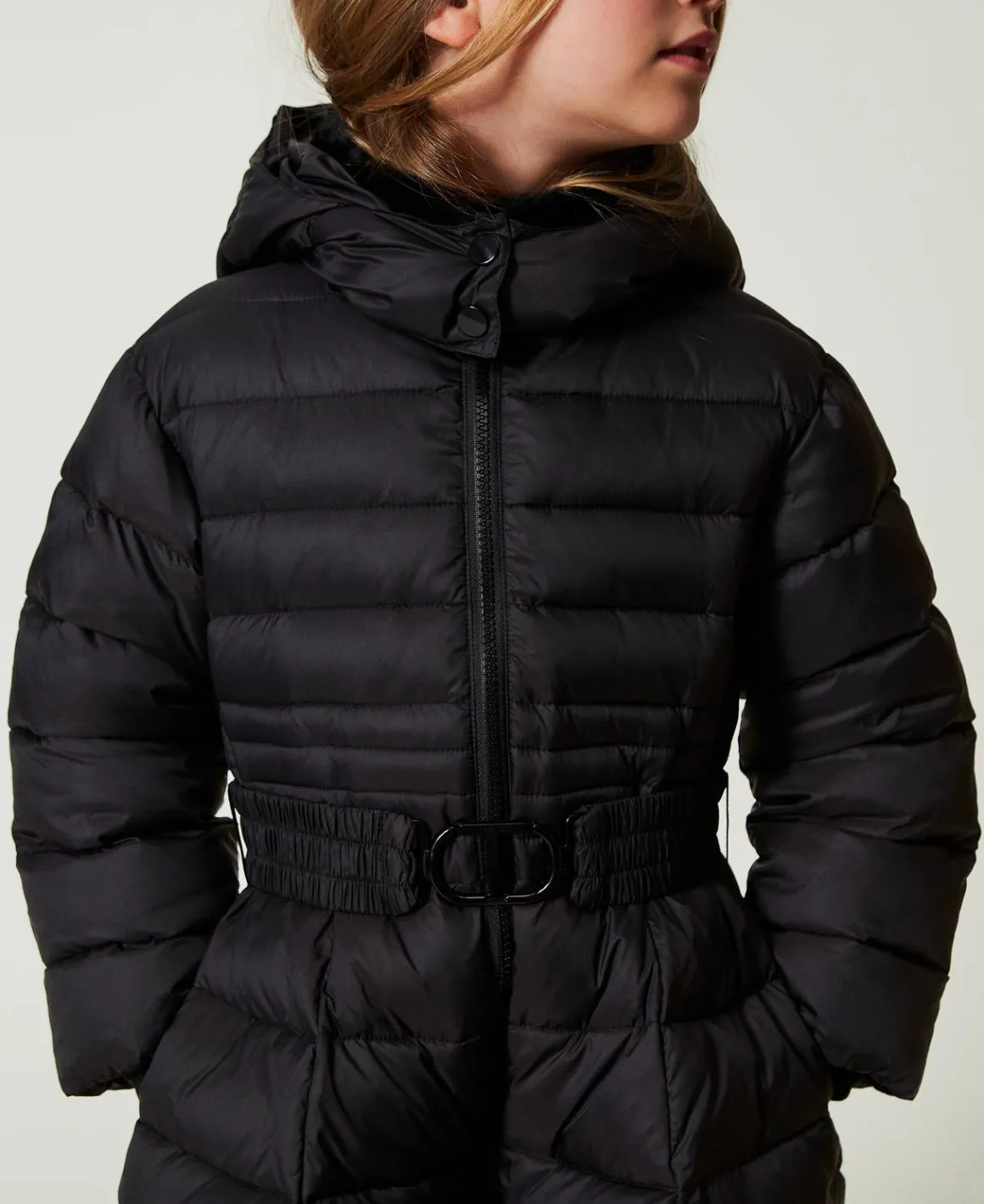 TWINSET Milano Piumino Trapuntato Con Cintura Oval T | Giacche E Capispalla