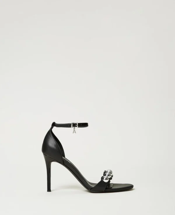 TWINSET Milano Sandali Con Borchie | Scarpe Con Tacco | Decolleté E Sandali