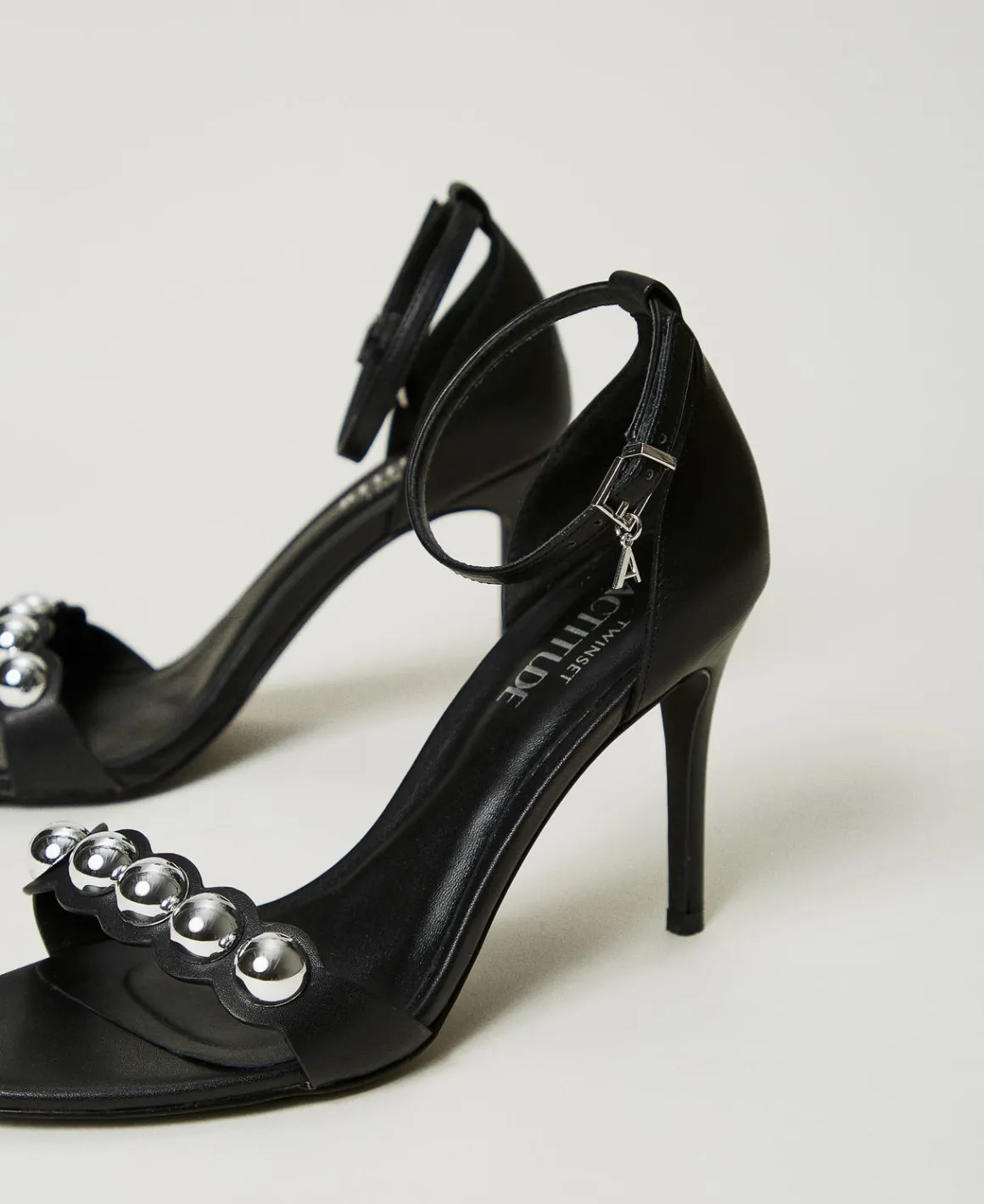 TWINSET Milano Sandali Con Borchie | Scarpe Con Tacco | Decolleté E Sandali