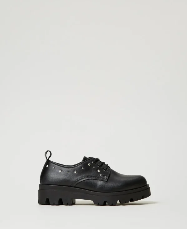 TWINSET Milano Scarpe Stringate In Pelle | Scarpe
