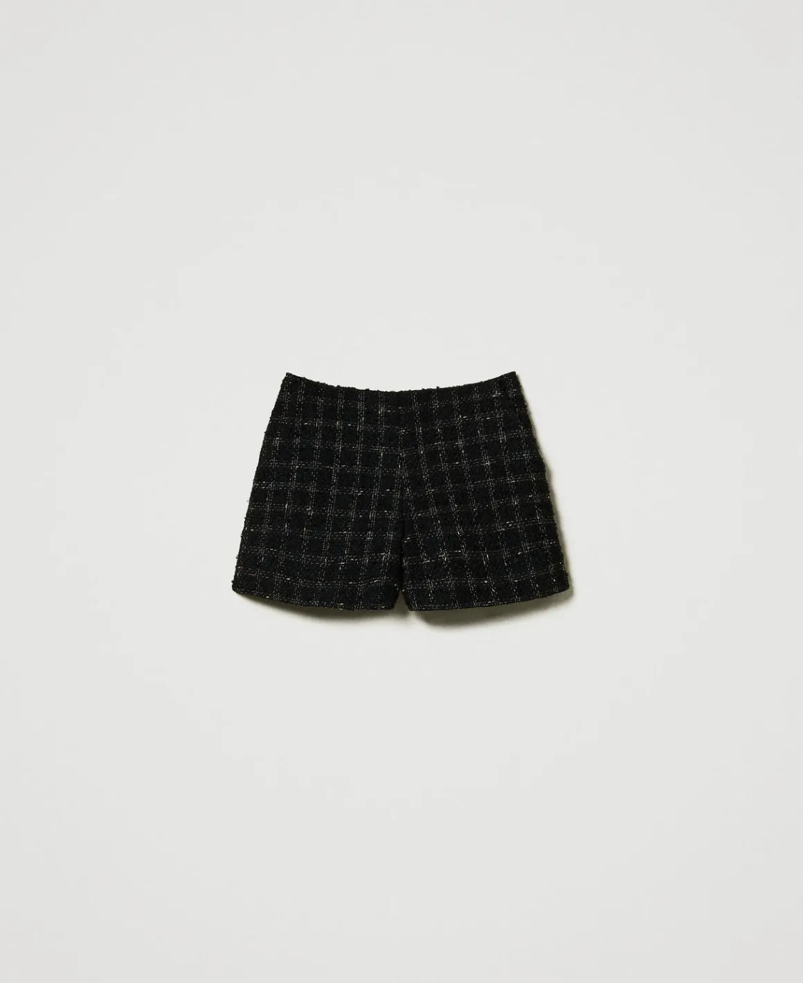TWINSET Milano Shorts Bouclé A Disegno Check | Shorts
