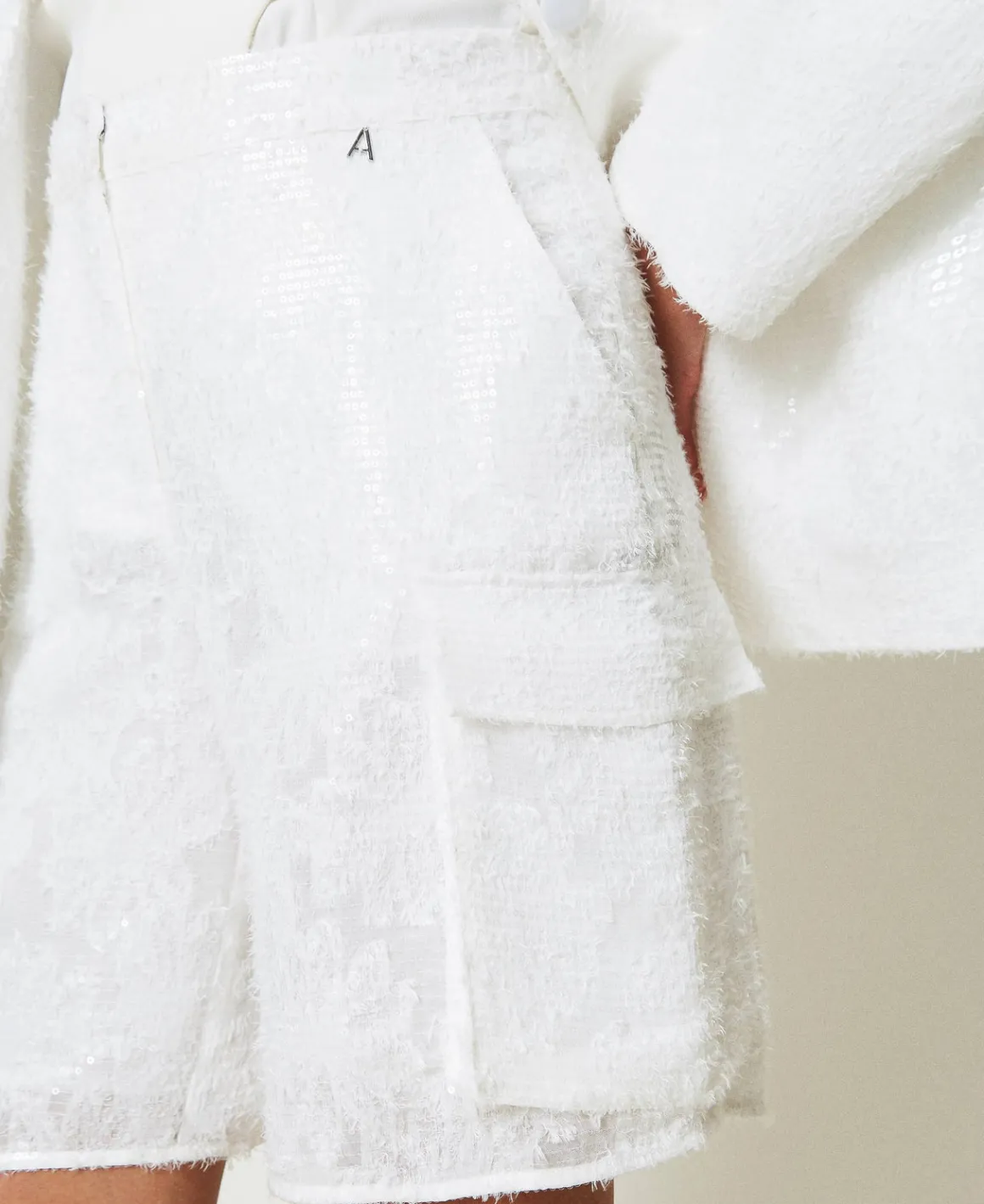 TWINSET Milano Shorts In Full Paillettes | Shorts