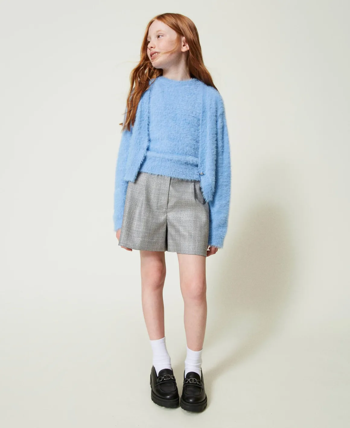 TWINSET Milano Shorts In Principe Di Galles | Pantaloni E Jeans