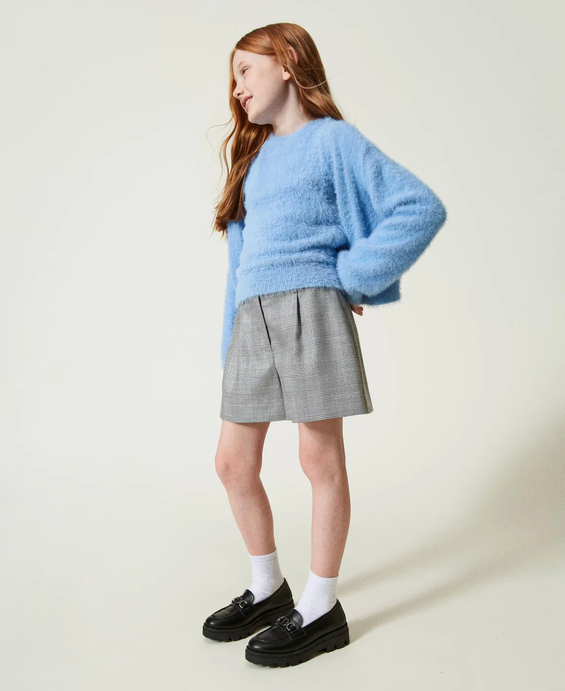 TWINSET Milano Shorts In Principe Di Galles | Pantaloni E Jeans